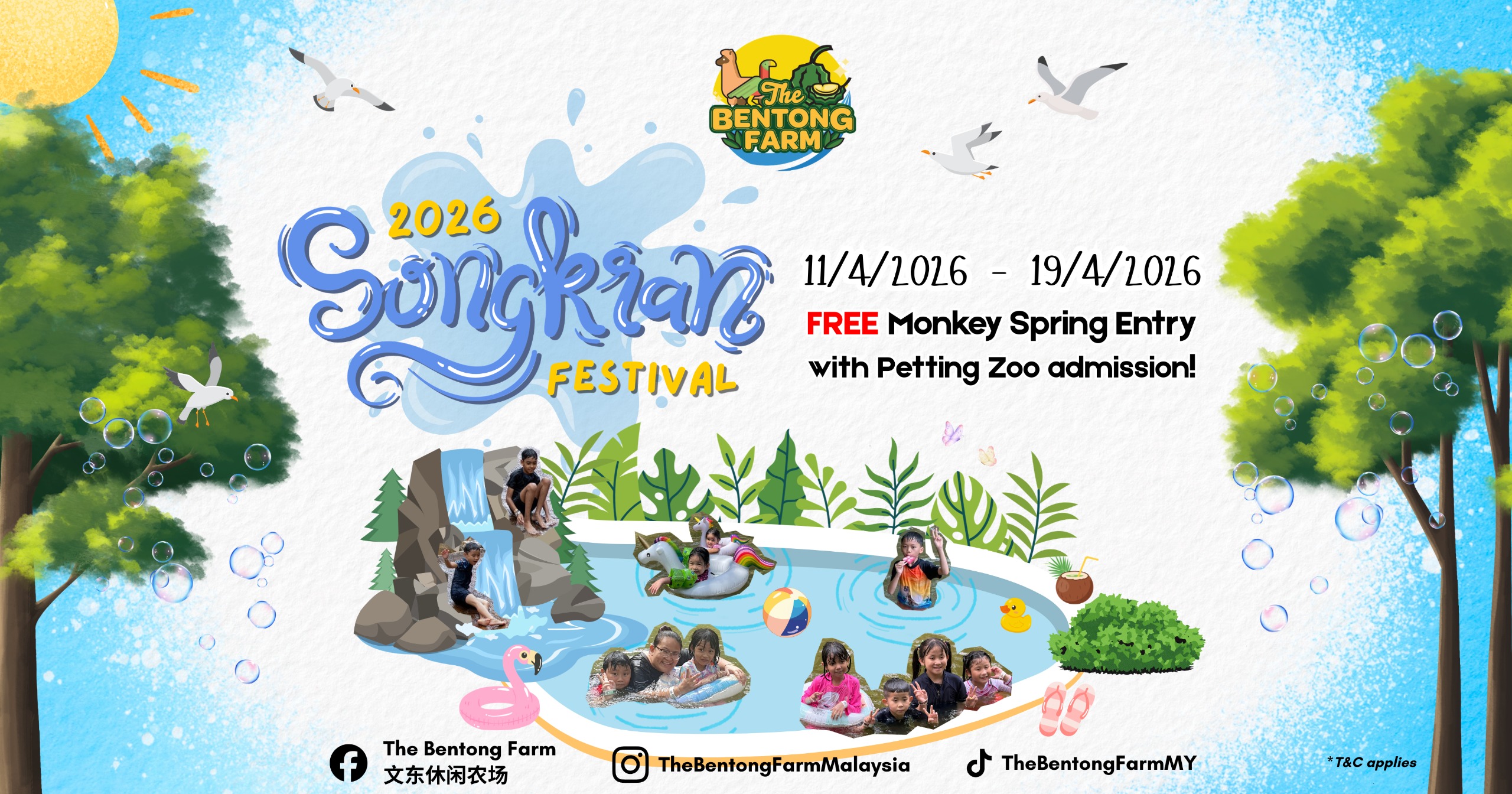 Songkran Splash Week at The Bentong Farm💦|11–19 April 2026 – The ...